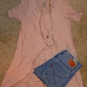 Long Blush Shirt